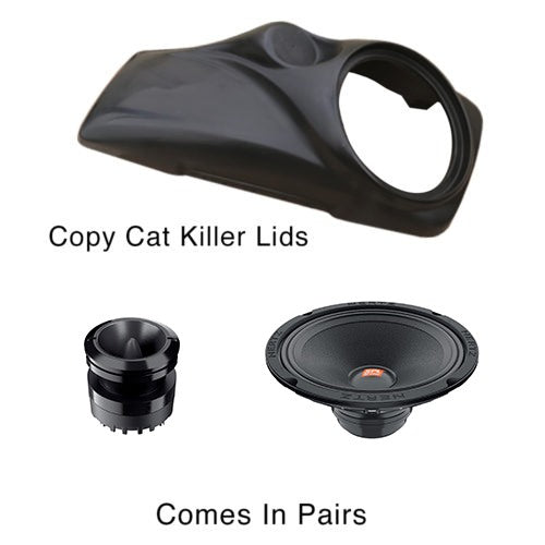 1997-2013 "Copy Cat Killer" Speaker Lid Audio Package w/ NEW Hertz ST35 Neos