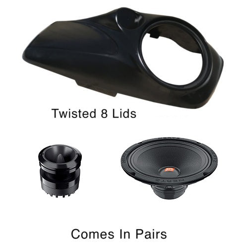 2014-2021 "Twisted 8" Speaker Lid Audio Package