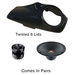 2014-2021 "Twisted 8" Speaker Lid Audio Package w/ NEW Hertz ST35 Neos